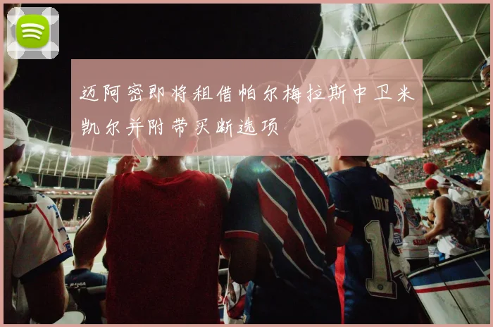 迈阿密即将租借帕尔梅拉斯中卫米凯尔并附带买断选项